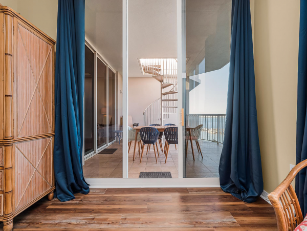 Sweeping views of Bay and Gulf from Private rooftop patio